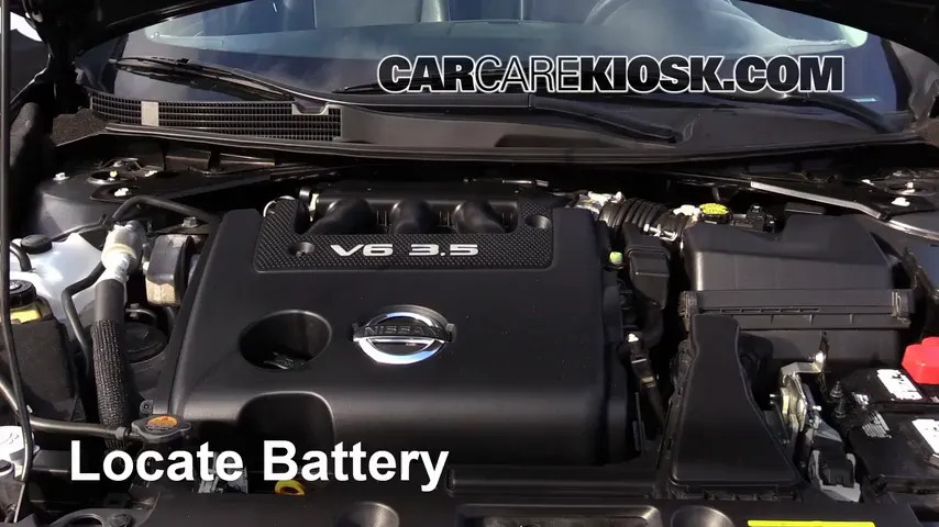 2016 Nissan Altima SL 3.5L V6 Battery Jumpstart